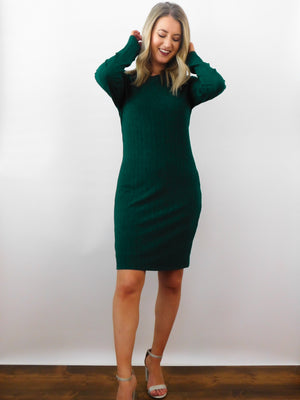 Christmas Party Dress: Forest Green