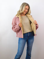 Full Of Love Jacket: Pink
