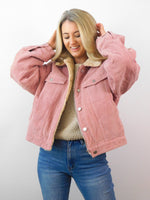 Full Of Love Jacket: Pink