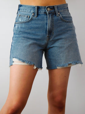 Summer Season Denim Shorts: Medium Wash