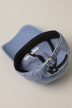 "cool mom" Hat: Denim Blue