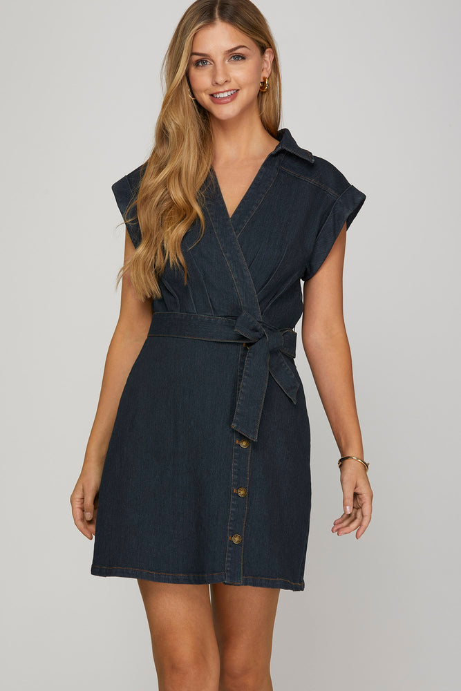 Fashion Forward Dress: Dark Denim