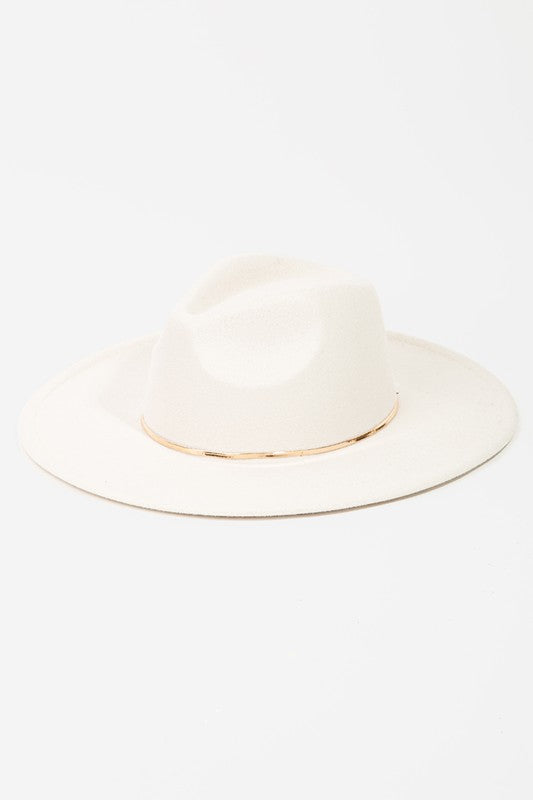 Perfect Touch Fedora: Ivory