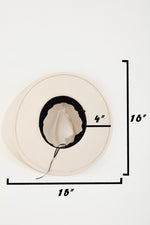 Perfect Touch Fedora: Ivory