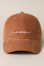 "mama" Hat: Mocha