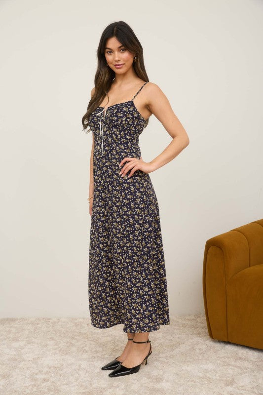 Tell Me You Love Me Dress: Navy