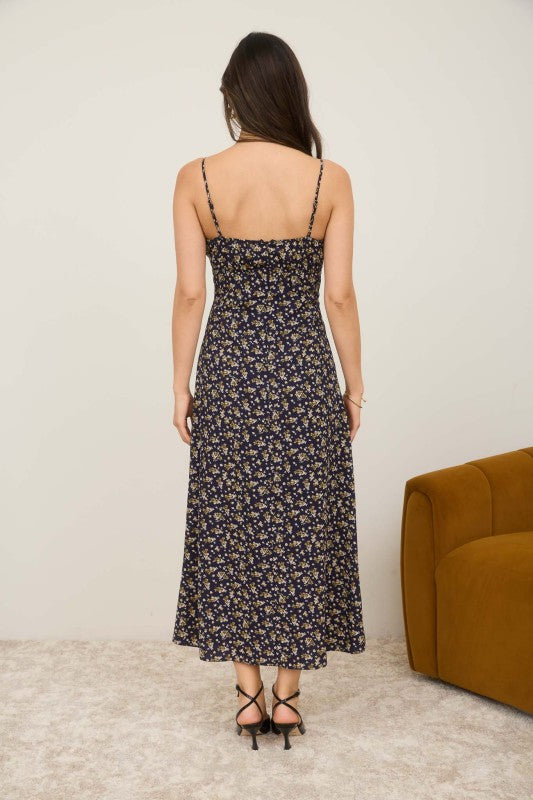 Tell Me You Love Me Dress: Navy