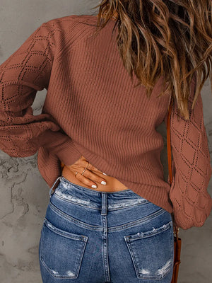 Love You More Cardigan: Red Bean