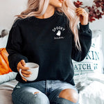 "Spooky Season" Sweatshirt: Black